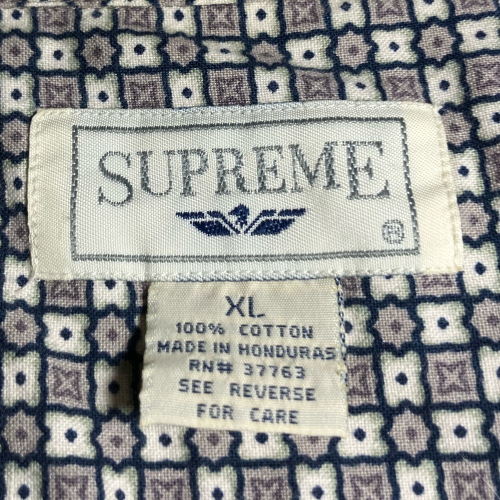 Vintage supreme short sleeve button down shirt - Picture 2 of 3